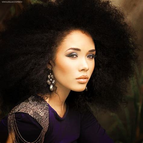 Combed Out Mixed And Biracial Hair Beautiful Hair Natural Curls