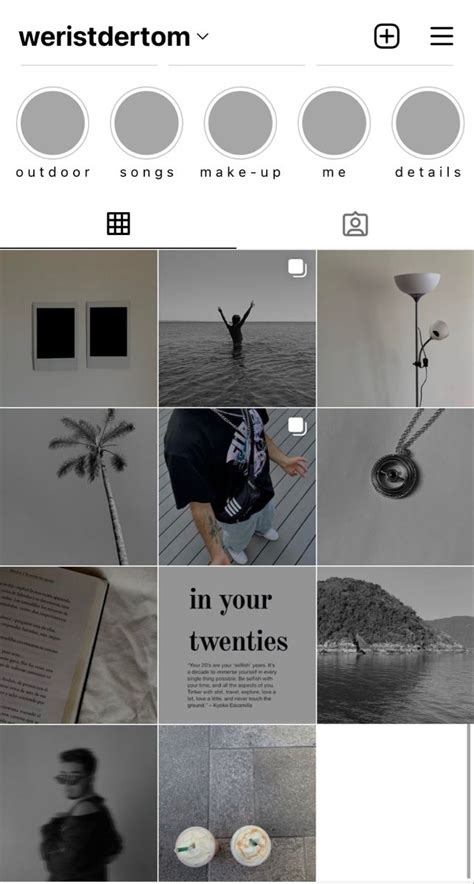 grey feed fashion aesthetic instagram lovestay  instagram account
