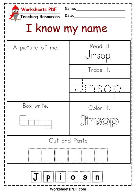 printable name writing practice free editable name picture worksheet