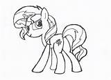 Pony Sunset Shimmer Equestria Getdrawings Getcolorings Divyajanani sketch template