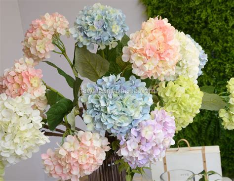 real touch artificial silk hydrangea flowers buy real touch hydrangea