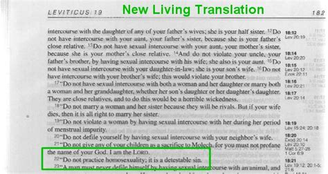 Homosexuality In The Bible What Does The Bible Say