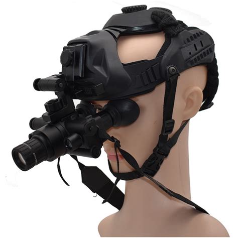 optics helmet mounted military grade night vision goggles gen  nhx china night vision