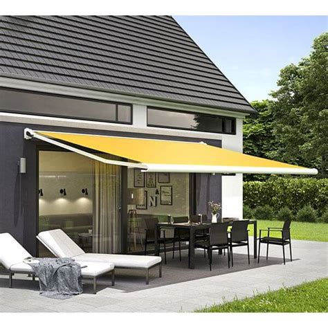 winter series part  retractable awnings  rain complete blinds