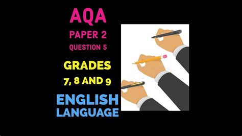 aqa english language paper  question  youtube