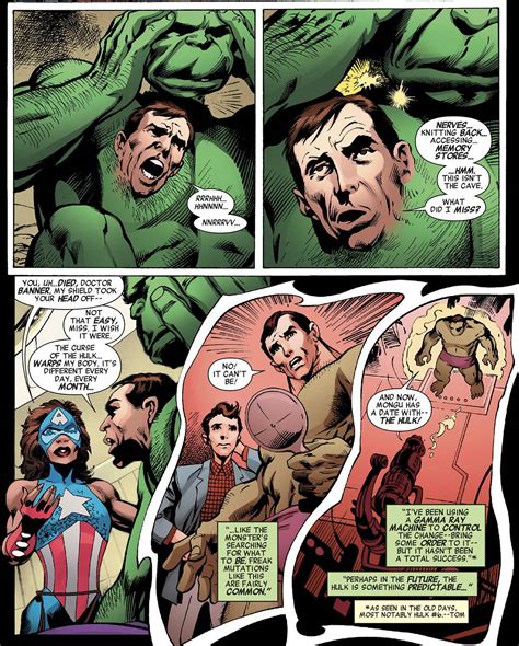 marvel  bruce banner  partially transformed   hulk