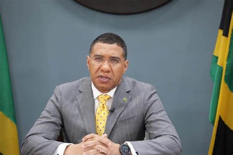 Andrew Holness Pm Vision Newspaper