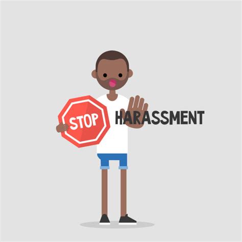 Best Signs Of Workplace Harassment Illustrations Royalty Free Vector