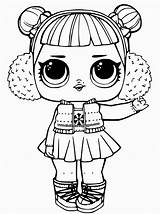 Coloring Lol Pages Doll Dolls Surprise Print Popular sketch template