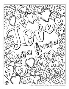 awesome pictures valentines day coloring pages  adults pin