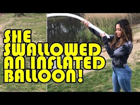 Girl Swallows Fully Inflated Balloon Wow Video Ebaums World
