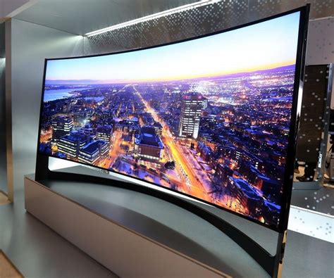samsungs ridiculously expensive   curved  ultra hd tv    pre order techspot