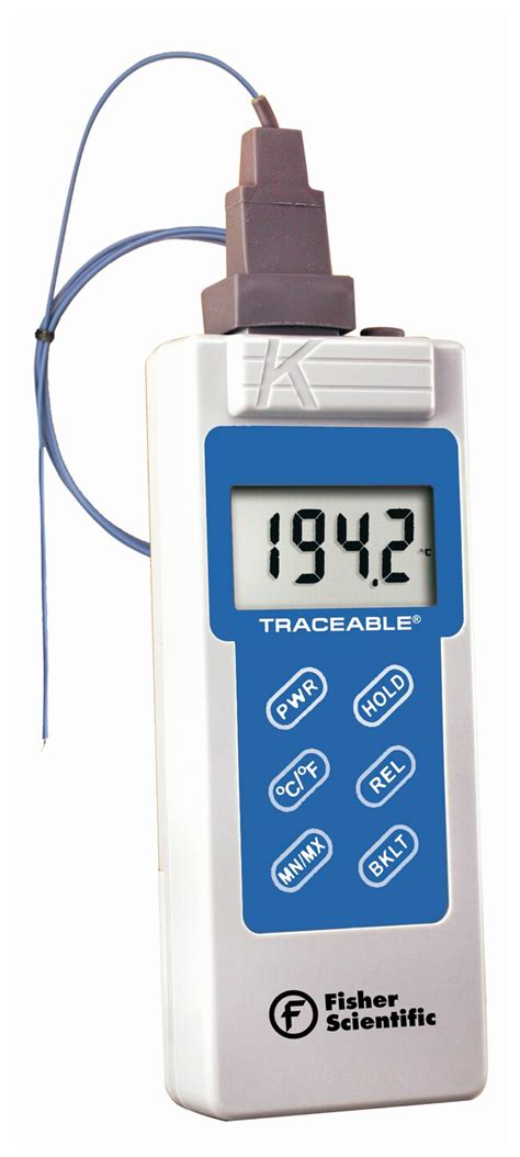 fisherbrand traceable waterproof  thermometer type  waterproof thermometer range
