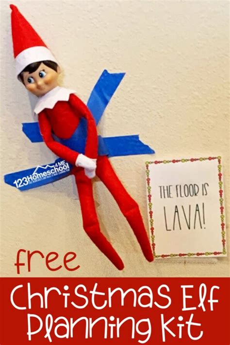 template  elf   shelf printables  kids    watching