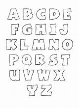 Bubble Letters Alphabet Printable Template Templates Allbusinesstemplates sketch template
