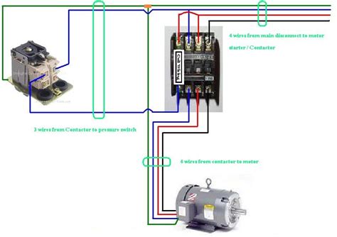 phase contactor wiring diagram elec eng world