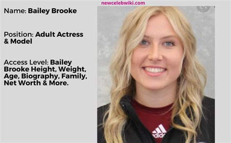 bailey brooke onlyfans fidelity height wiki net worth and more