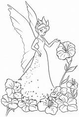 Tinkerbell Coloring Friends Pages Color Getcolorings Printable sketch template