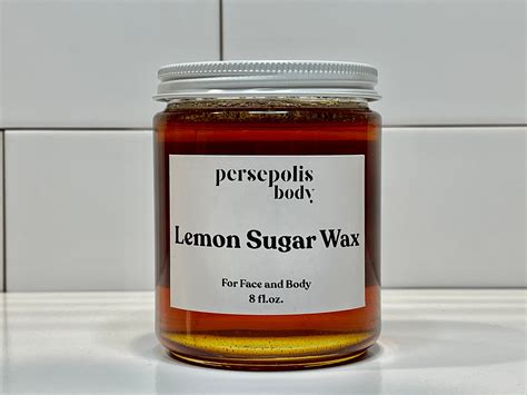 sugar wax oz  organic  natural preservative etsy