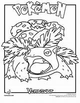 Pokemon Venusaur Ivysaur Goh sketch template