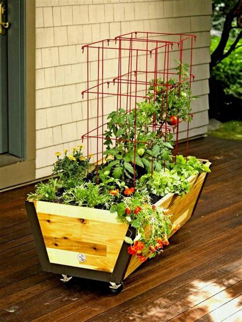 planter box ideas   steal  guests attention garden boxes