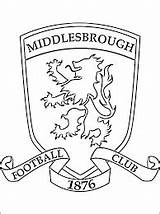 Pages Middlesbrough Coloring Ham West Logos Coloringpagesonly sketch template