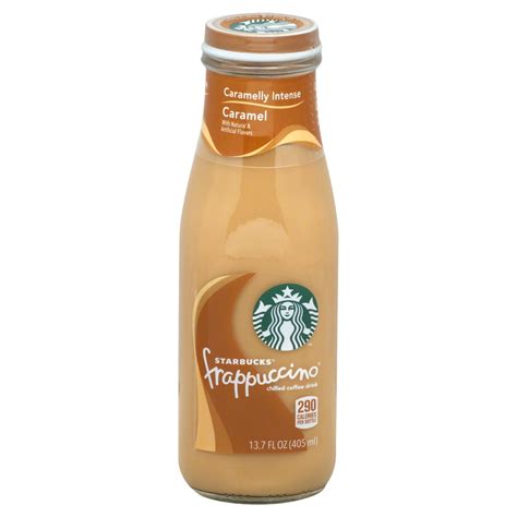 starbucks caramel frappuccino chilled coffee drink shop coffee