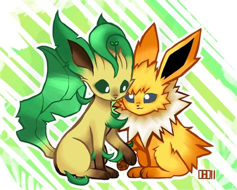 jolteon  leafeon pokemon amino