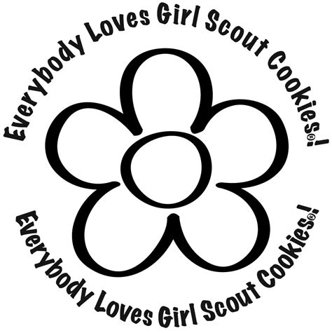 brownie girl scout coloring pages images  daisy scout coloring