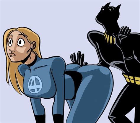 Black Panther And Sue Storm Sex  Black Panther Loves