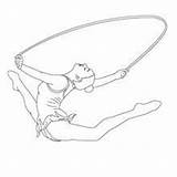 Gymnastics Leotards sketch template