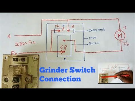 bench grinder switch wiring diagram