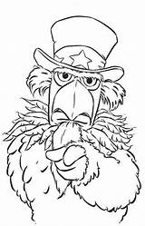 Muppets Beaker Grumpy sketch template