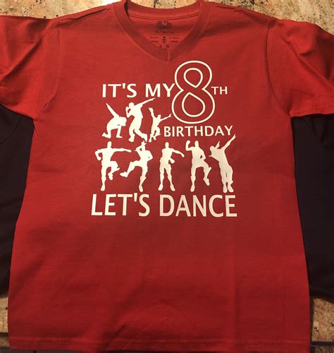 birthday lets dance fortnite inspired boys  birthday