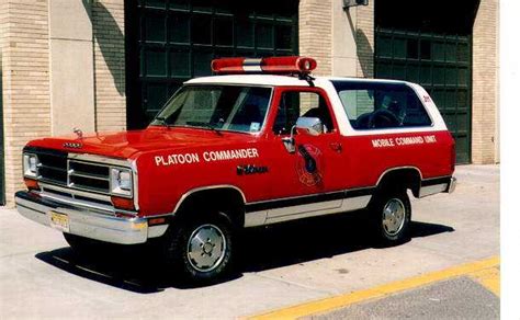 fire department dodge ramcharger