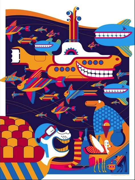 images  yellow submarine  pinterest psychedelic art