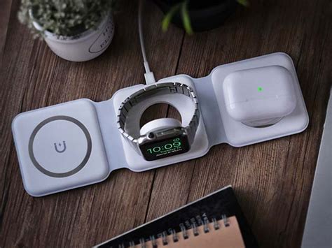 magstack foldable    wireless charging station  floating stand extremetech