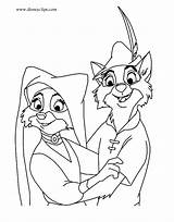Robin Hood Coloring Pages Marian Disney Maid Disneyclips Lady Printables Funstuff Drawings Color John Gif sketch template