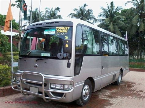 nissan civilian bus rental  dhaka bangladesh bcmgbd