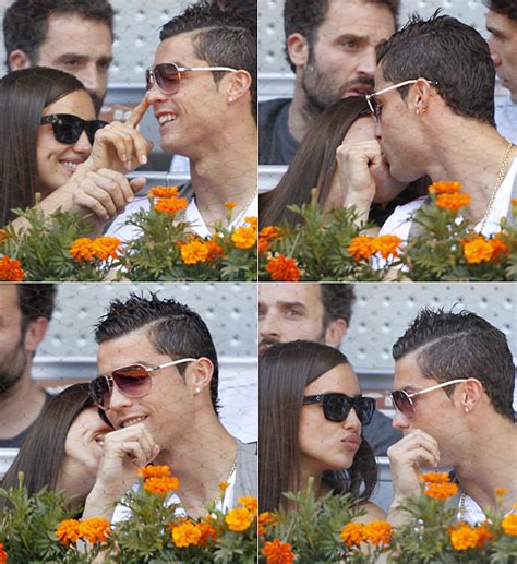 Cristiano Ronaldo E Irina Shayk Risas Besos Y Carantoñas