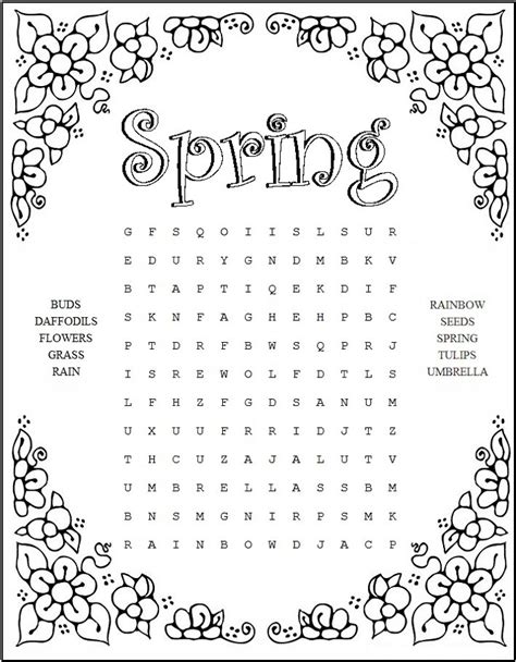 easy word search  kids  coloring pages  kids   images