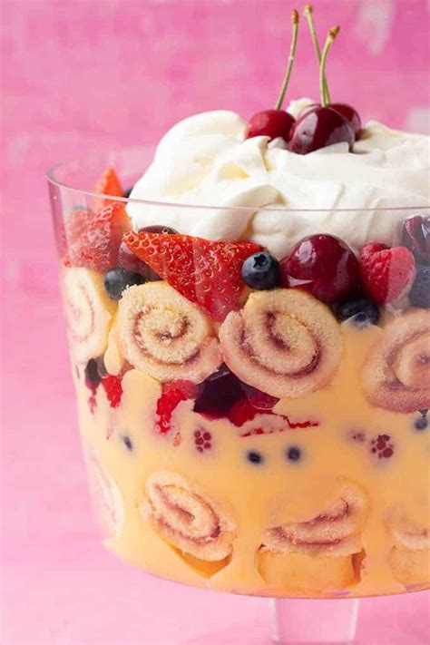 trifle  easy sweetest menu