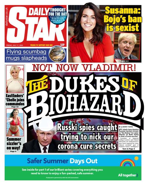 daily star front page   july  tomorrows papers today