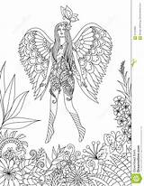 Volo Farfalla Leggiadramente Vlinder Vliegen sketch template