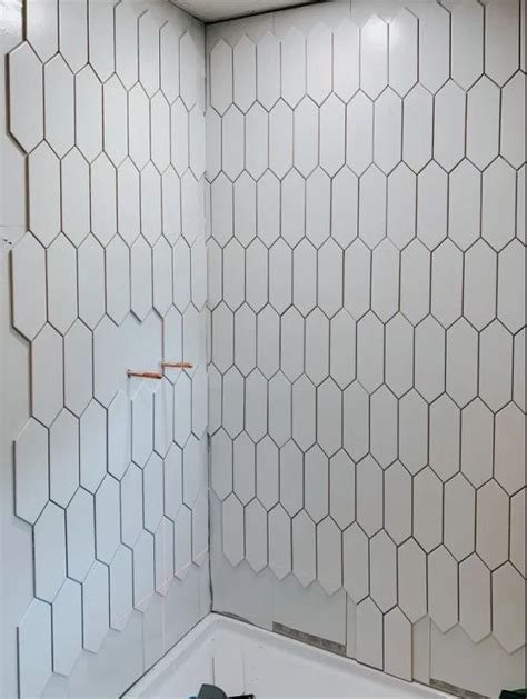 elongated hexagon tile
