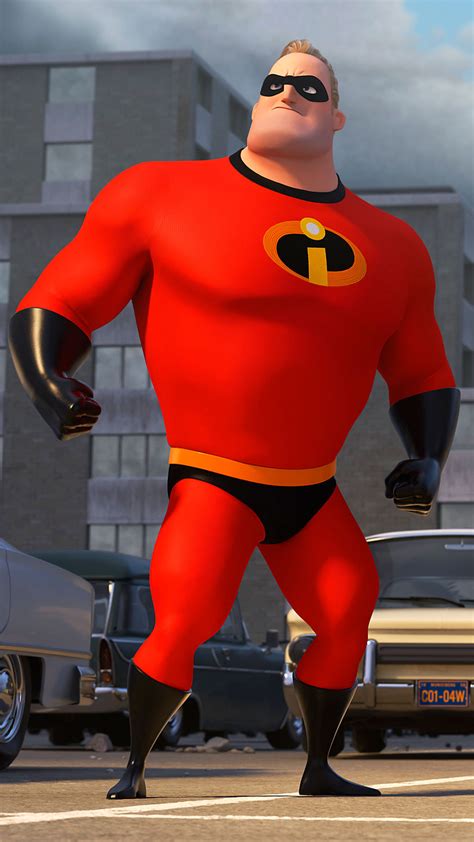 2160x3840 Mr Incredible Elastigirl Violet Parr And Dash In The