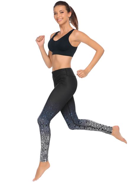 Fitness Power Flex Yoga Pants Leggings For Women Printed