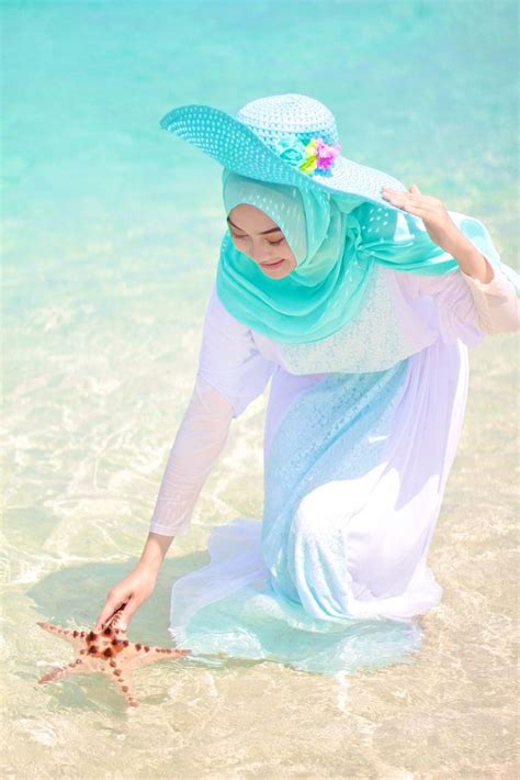 img fashion beach outfit hijabi fashion