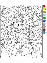 Numbers Coloring4free Educational 1001 Mycoloring Homecolor sketch template