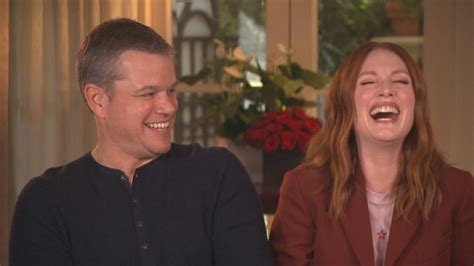 matt damon jokes he roughed himself up during sex scene